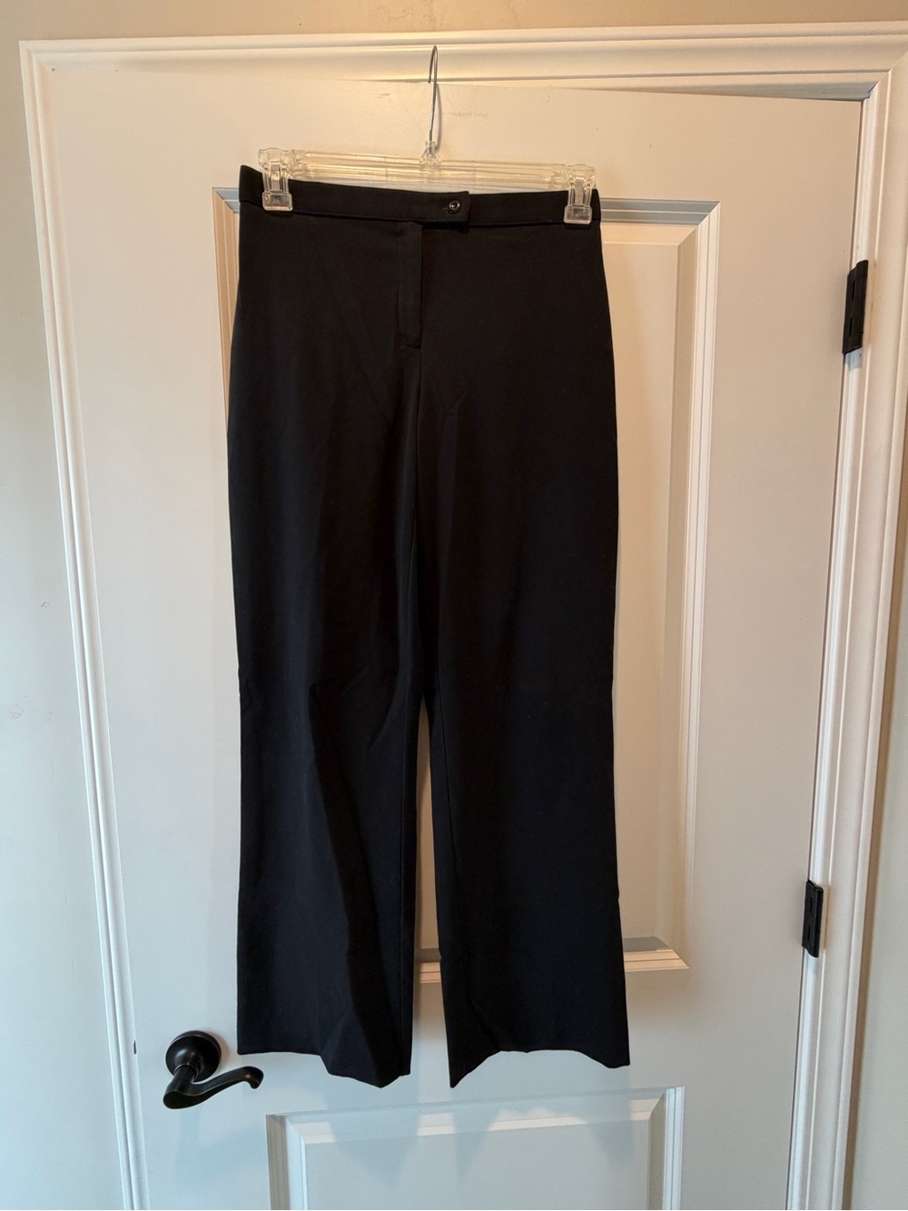 East 5th Black Wide-Leg Stretch Pants